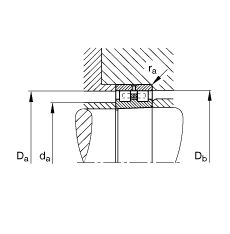 圓柱滾子軸承 NN3072-AS-K-M-SP, 根據 DIN 5412-4 標準的主要尺寸, 非定位軸承, 雙列，帶錐孔，錐度 1:12 ，可分離, 帶保持架，減小的徑向內部游隙，限制公差